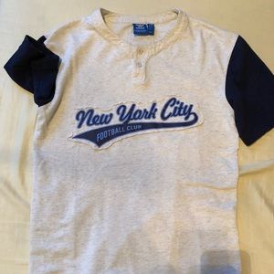 Adidas NYCFC baseball shirt